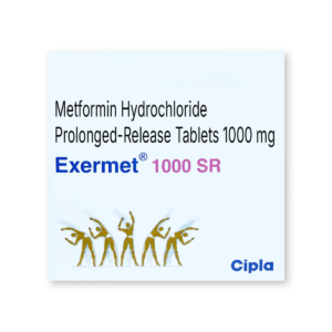 Exermet 1000 Mg Tablet SR
