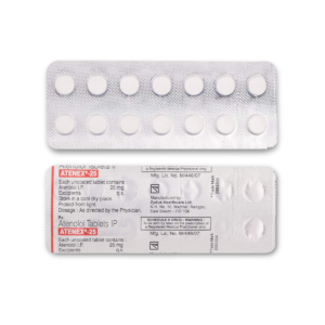 Atenex 25 Mg Tablet
