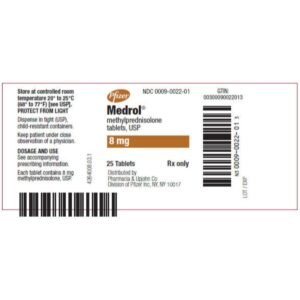 Medrol 8 Mg Tablet