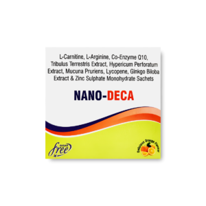 Nano-Deca Sugar Free Powder - Delicious Orange Flavour