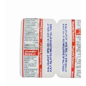 Nicardia 20 Mg
