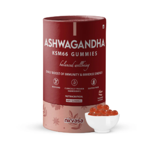 Nirvasa Ashwagandha KSM66 Gummies
