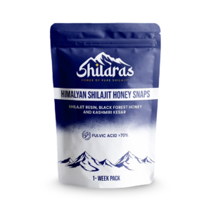 Shilaras Pure Himalayan Shilajit Honey Snaps