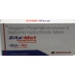 Zita Met 50 Mg/500 Mg Tablet